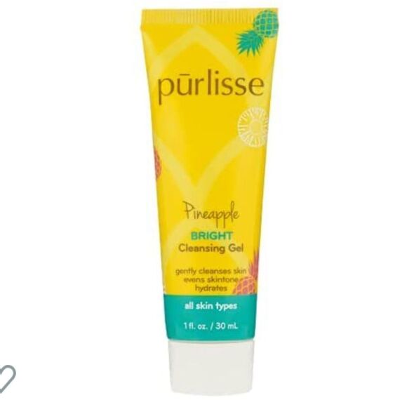 NEW Purlisse Pineapple Bright Cleansing Gel NWT sealed Ipsy bag - Picture 1 of 11